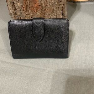Vintage  Black Coach  Wallet FIOCCHI  ITALY